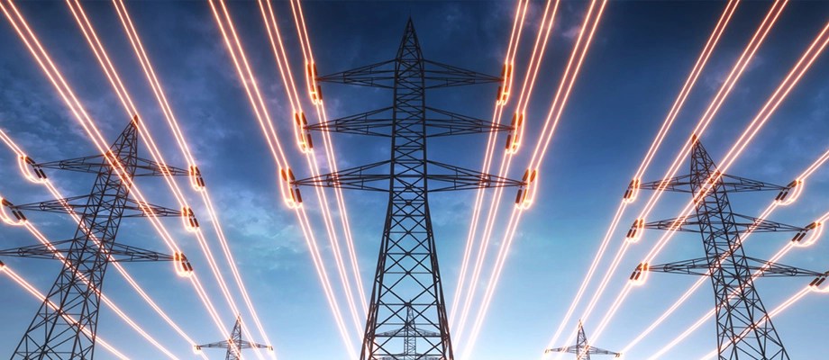 Stâlpi de înaltă tensiune. Modernizarea rețelei energetice și dezvoltarea infrastructurii finanțate prin Fondul pentru Modernizare.