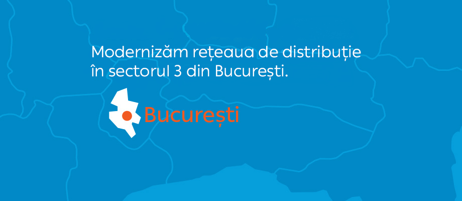Modernizare rețea de distribuție în sector 3, București