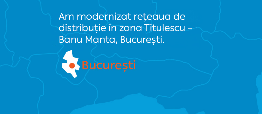Modernizare rețea de distribuție - București