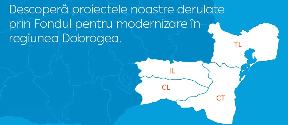 Programul Operațional Infrastructură Mare (POIM), în regiunea Dobrogea: intervenții inteligente pentru optimizarea consumului.